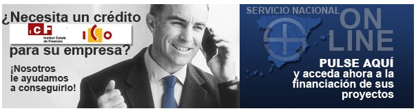 ¿Necesita un crédito ICO para su empresa? Nosotros le ayudamos a conseguirlo! Servicio nacional online. Pulse aquí y acceda ahora a la financiación de sus proyectos.